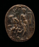 Apollo and Marsyas, Roman 15th Century, after the Antique, mid 15th century