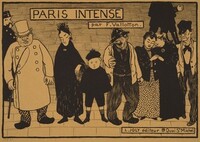 Frontispiece from "Paris Intense", Félix Vallotton, 1894