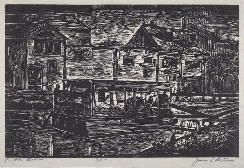 River Boat (C & O Canal, D.C.)