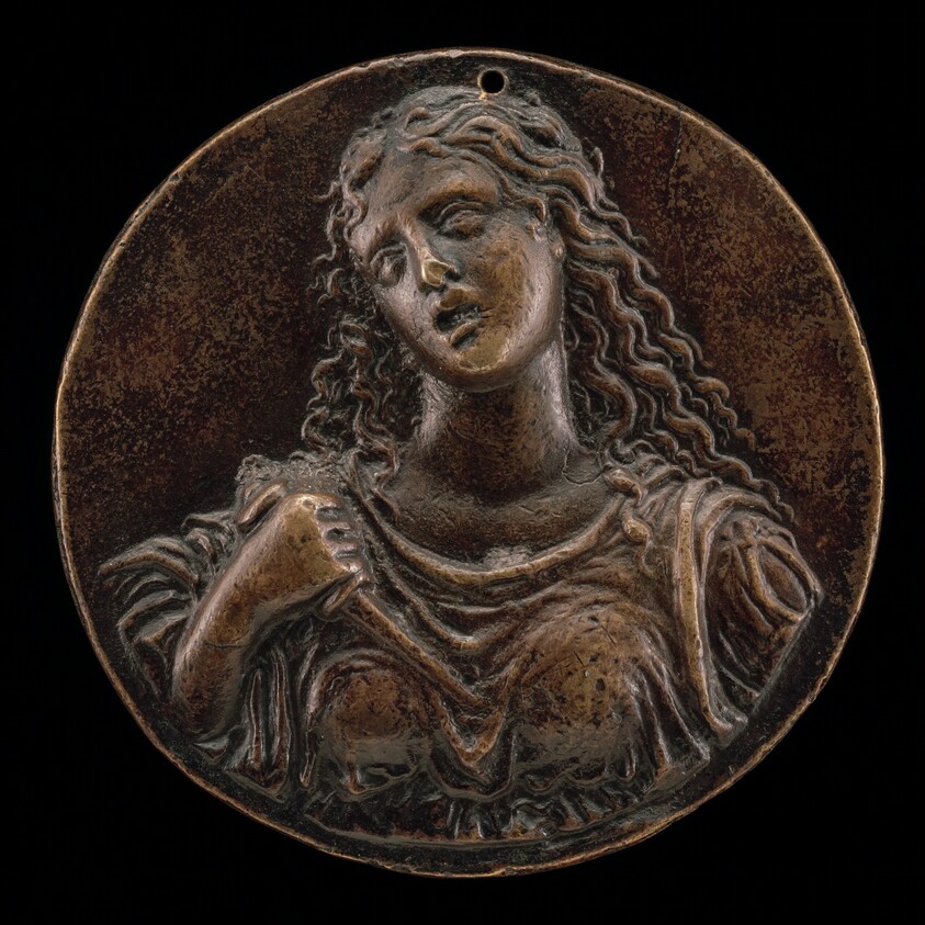 Lucretia Stabbing Herself