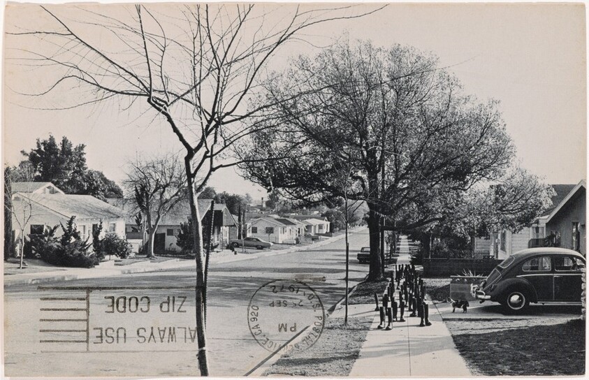 100 Boots in the Street. Long Beach, California. February 15, 1972, 3:00 p.m.