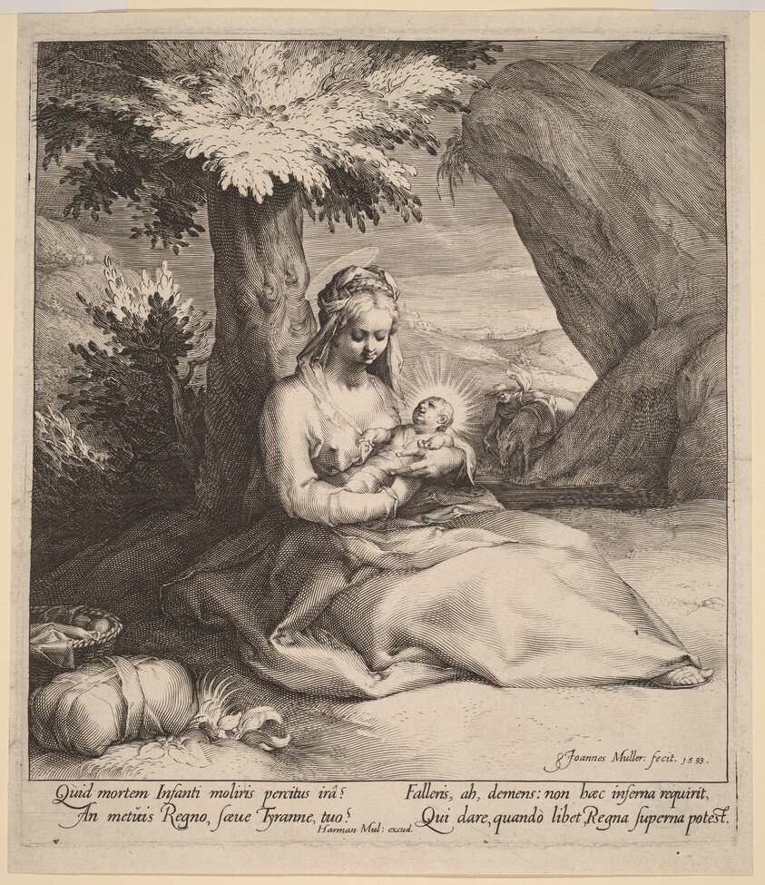 Rest on the Flight into Egypt