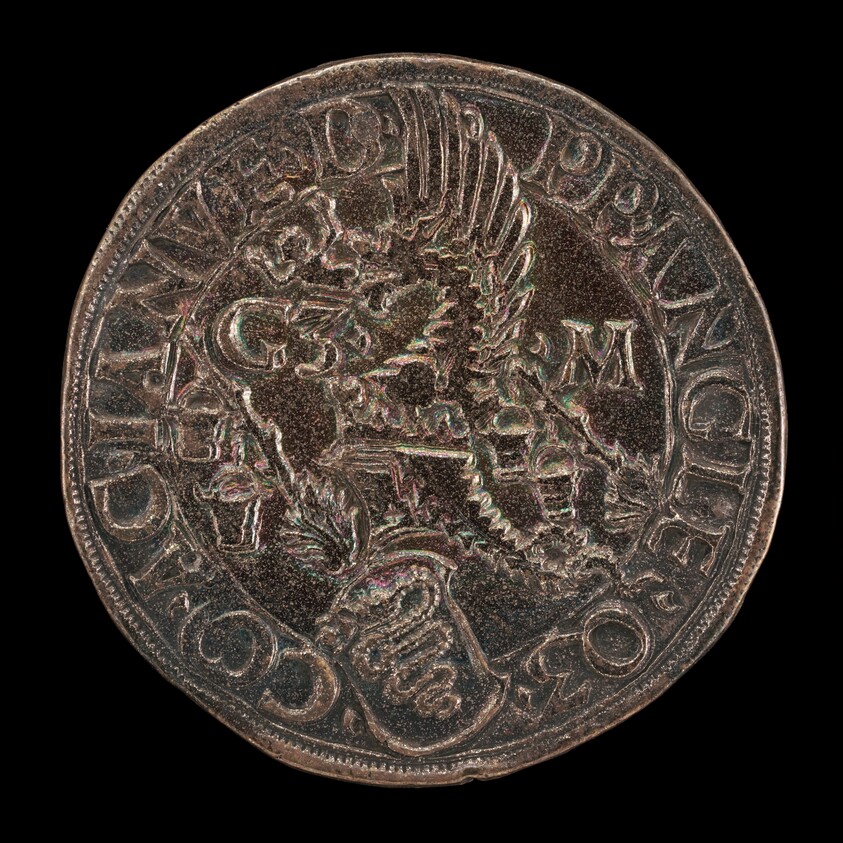 Crowned Casque with Dragon Crest [reverse]