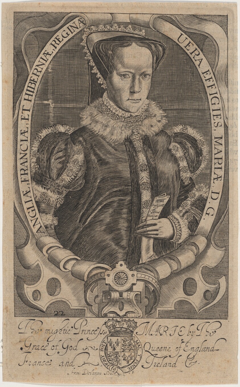 Mariae, D.G. Angliae, Franciae et Hiberniam Reginae (Mary I)