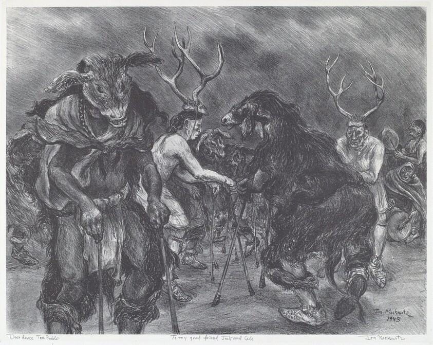 Deer Dance Taos Pueblo