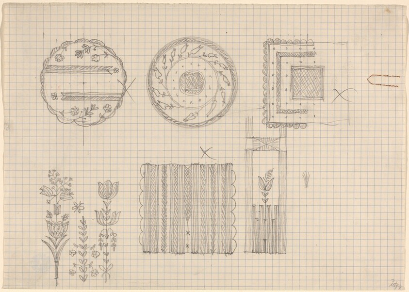 Designs for Plates and Other Ornamental Sketches