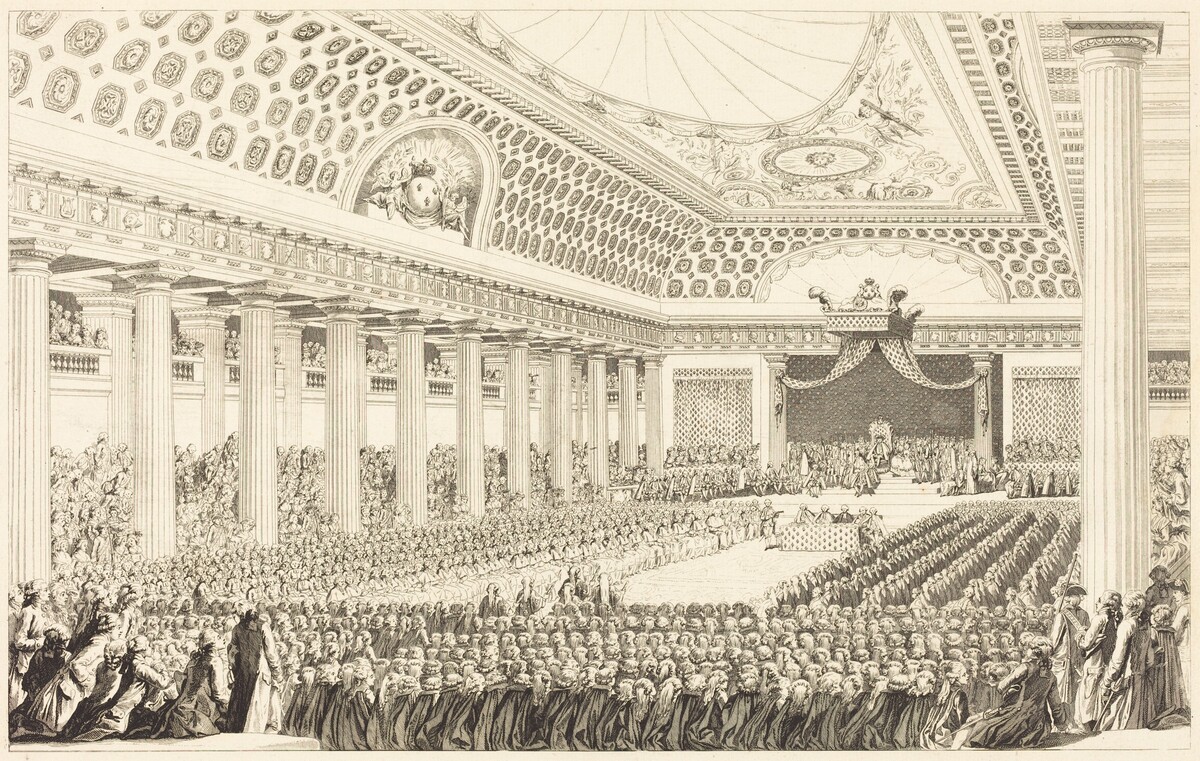 Ouverture des Etats-Généraux à Versailles, le 5 mars 1789