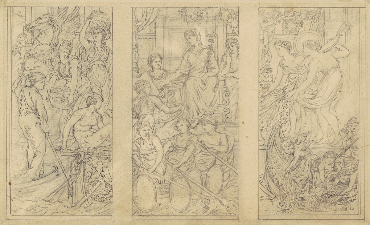 Study for "Commerce"