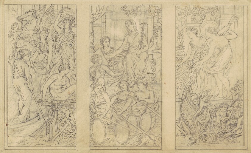 Study for "Commerce"