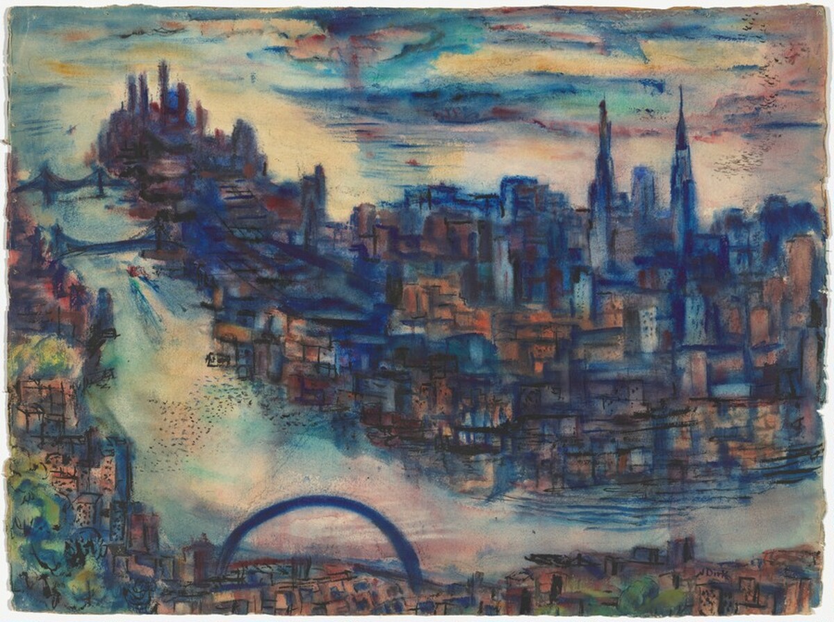 Flying Over Manhattan