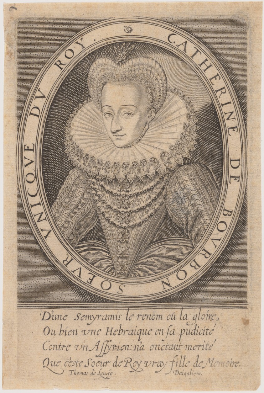 Catherine of Bourbon, Sister of Henry IV