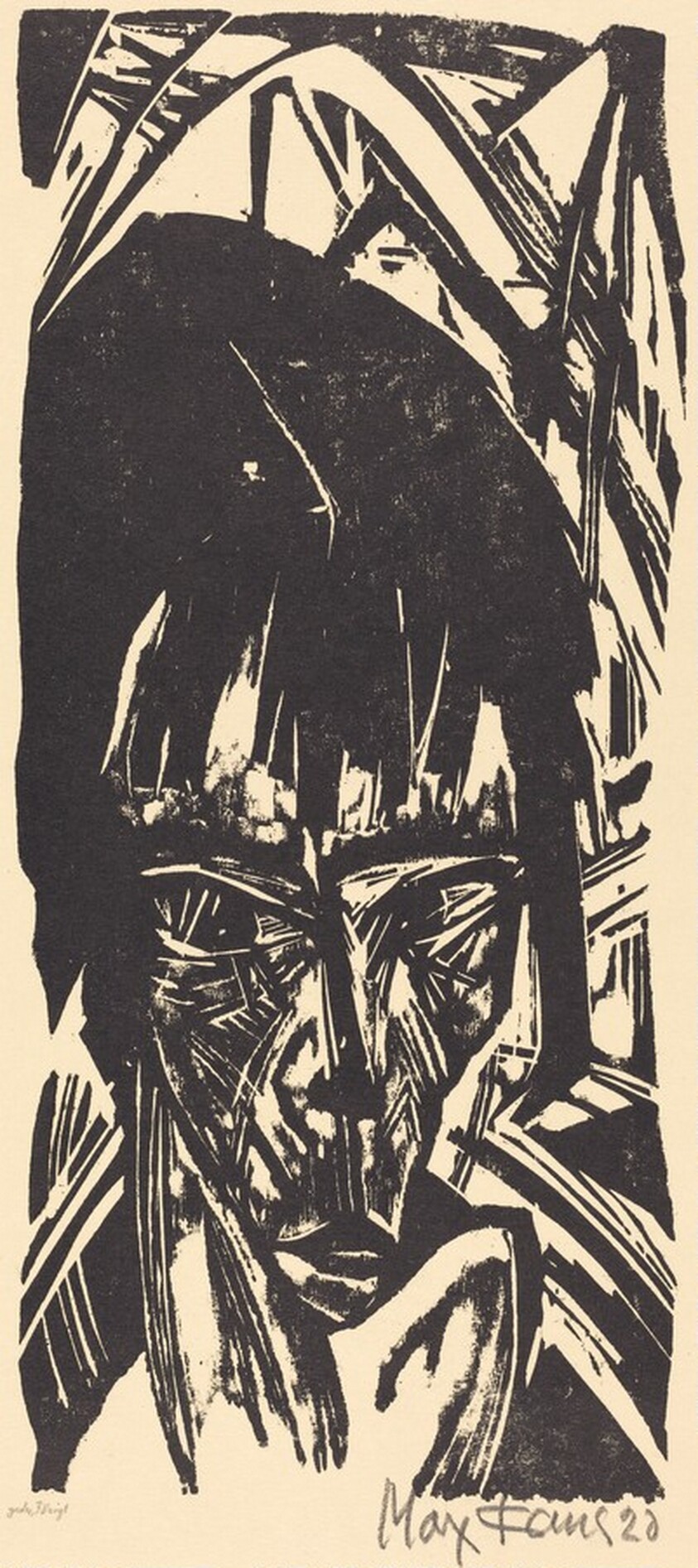 Head of a Girl (Mädchenkopf )