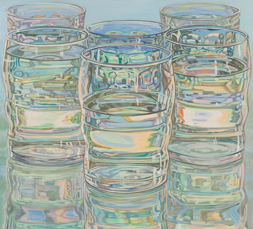Six Water Glasses