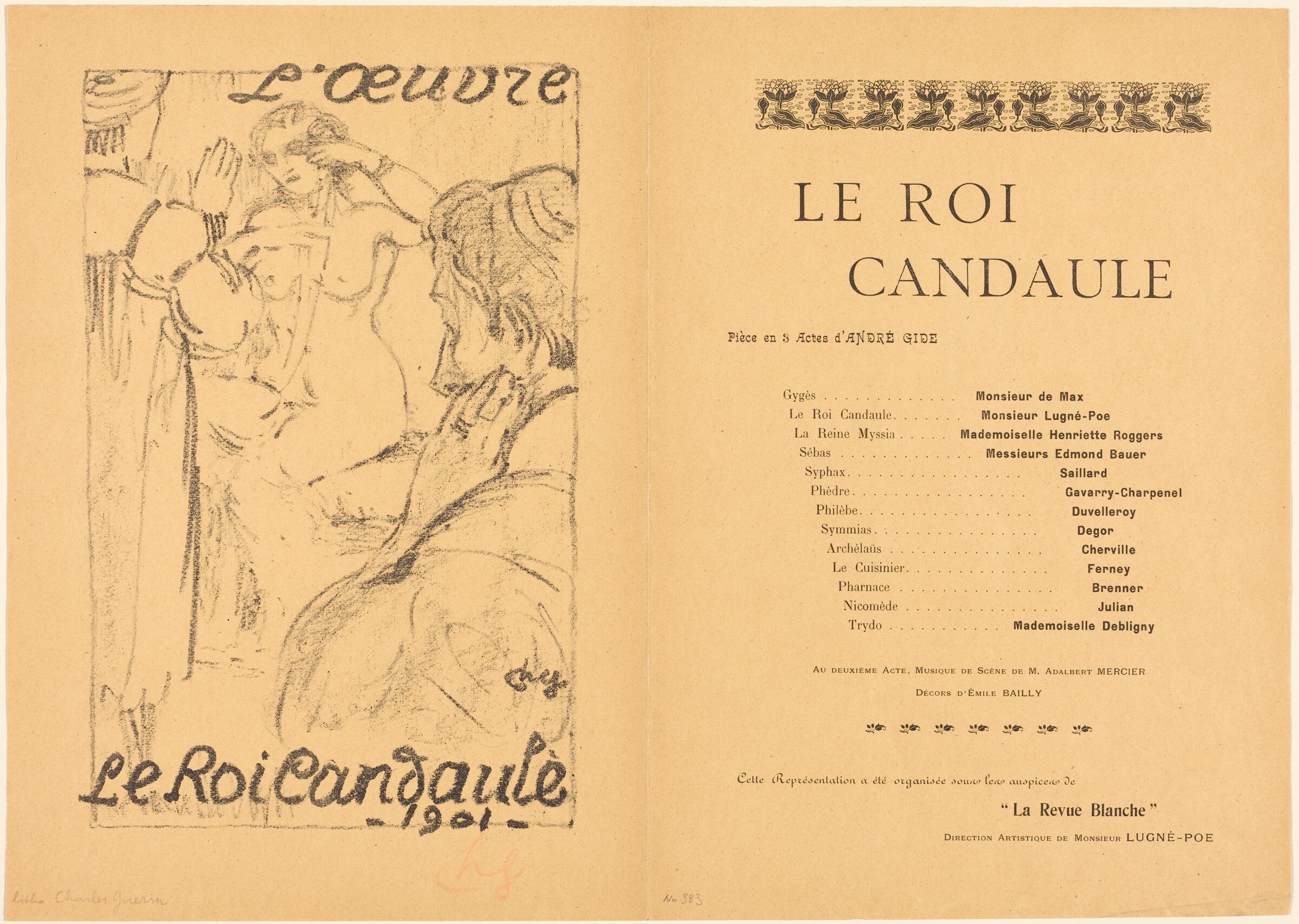 Le Roi Candaule, Charles Guérin, 1901
