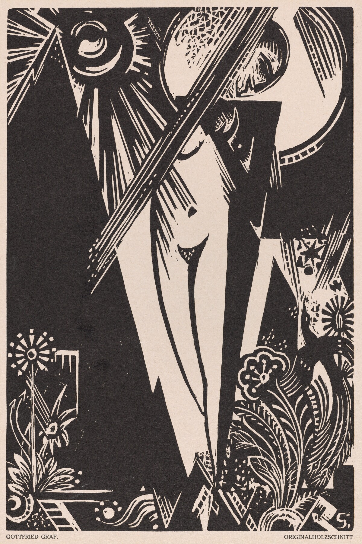 Untitled (Girl with Bird of Paradise)