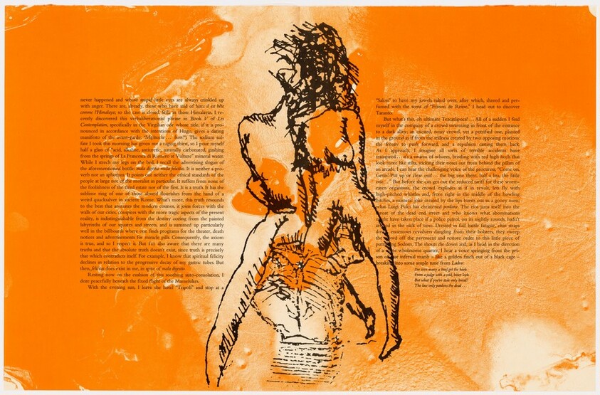 Plate (folio 21, side B) from The Departure of the Argonaut