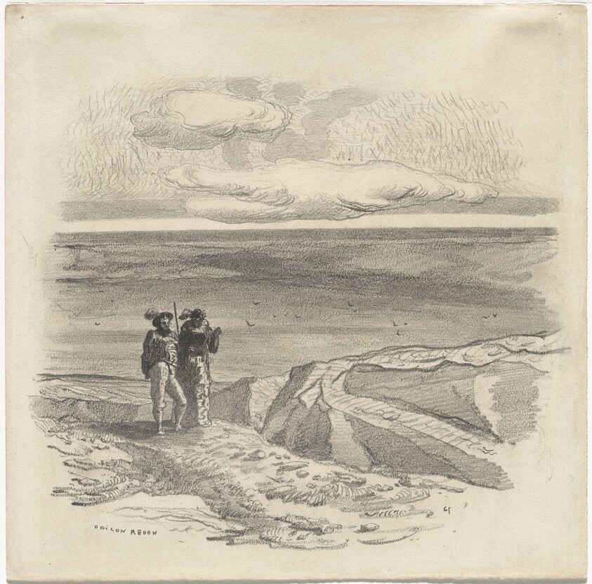Two Figures in a Landscape