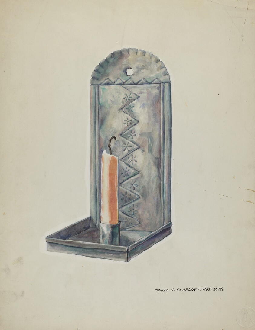 Tin Sconce