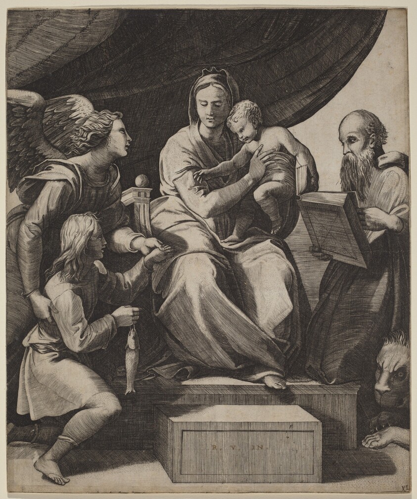 The Virgin with a Fish