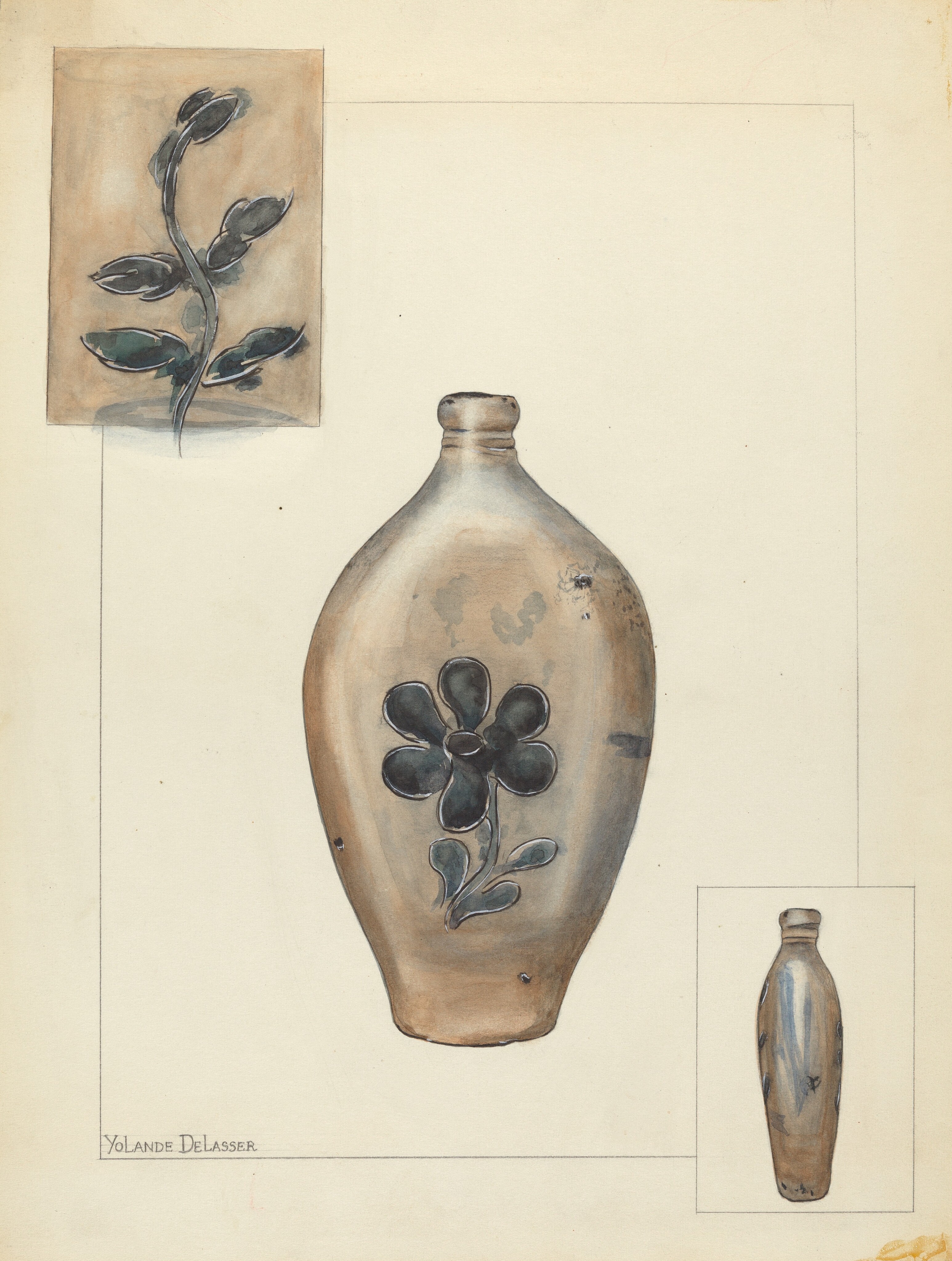 Water Jug by Yolande Delasser