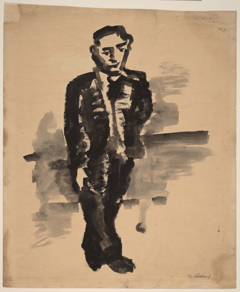 Standing Man [recto]