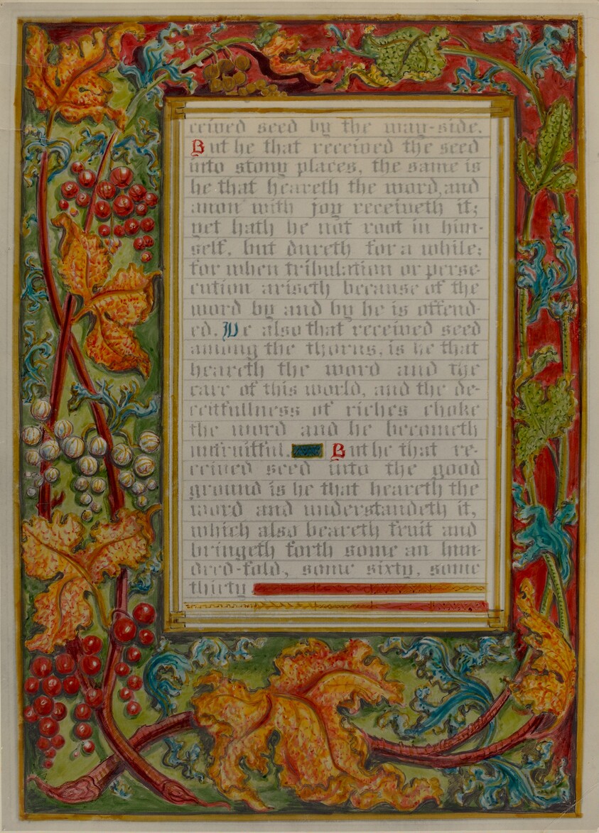 Illuminated Parable: The Sower