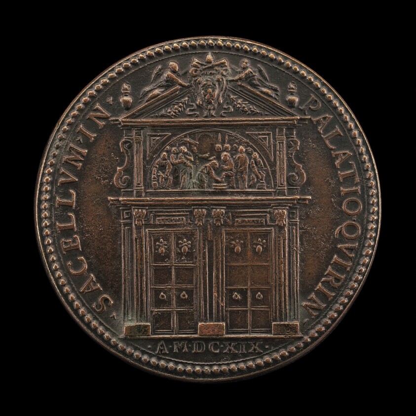 Entrance Portal of the Cappella Paolina [reverse]