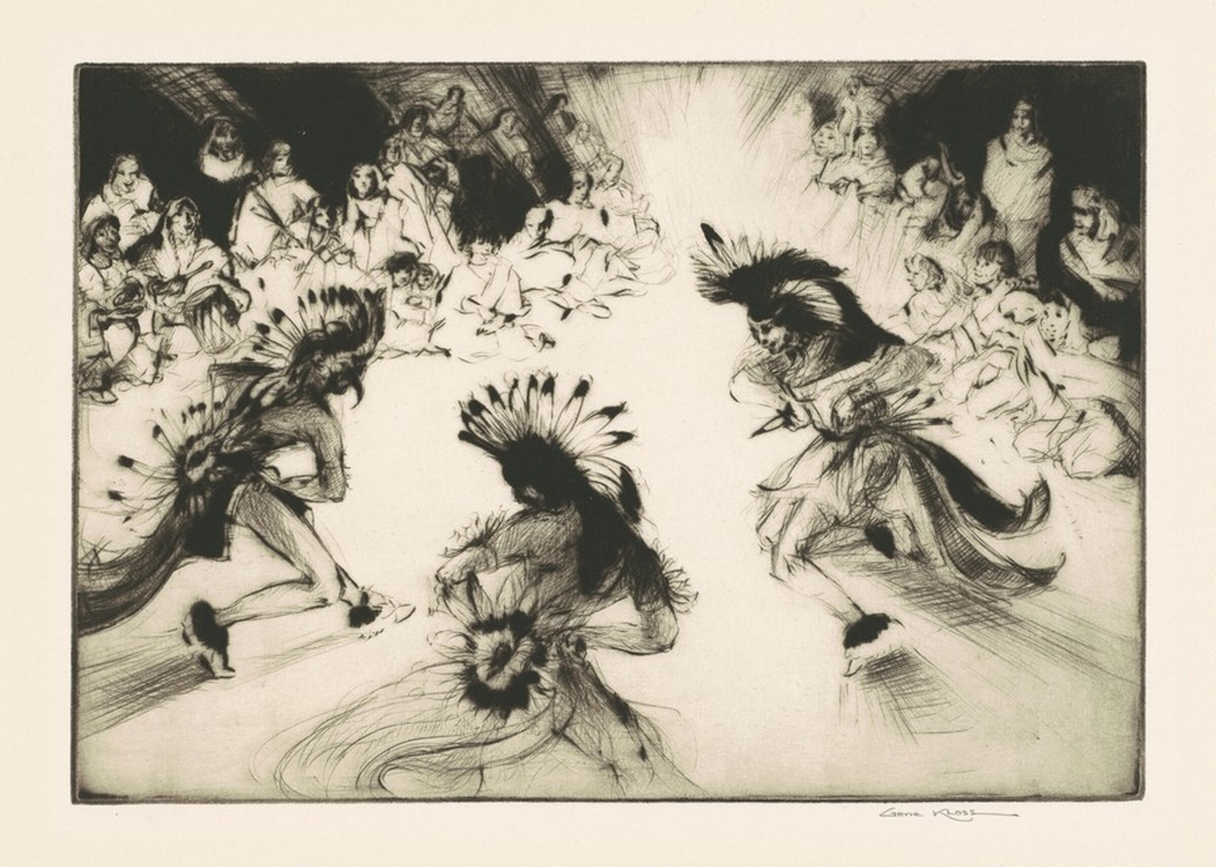 Friendship Dance, Gene Kloss, 1953