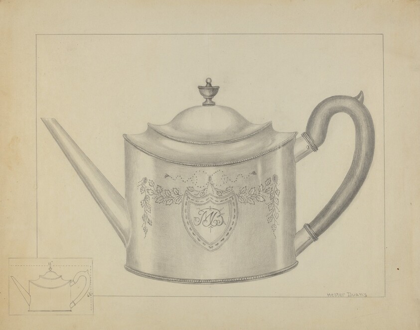 Silver Teapot