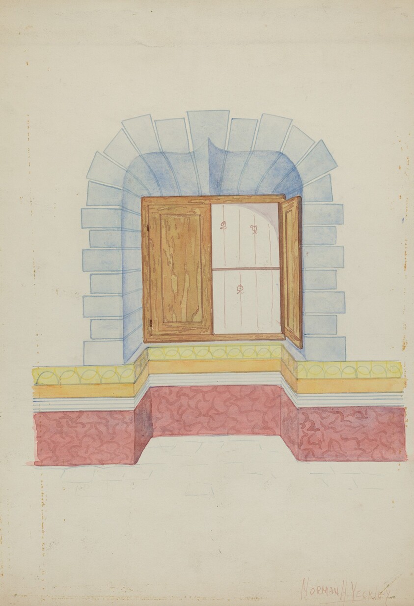 South Wall of "Governor's Room" at Mission