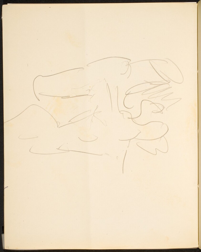 Begonnene Figurenskizze (Figural Sketch) [p. 14]