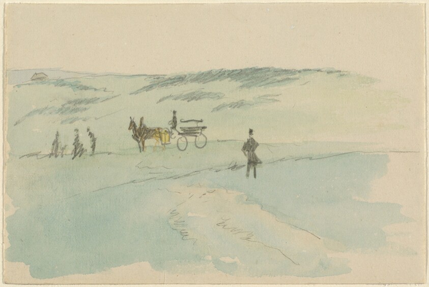 Landscape with Figures and a Carriage