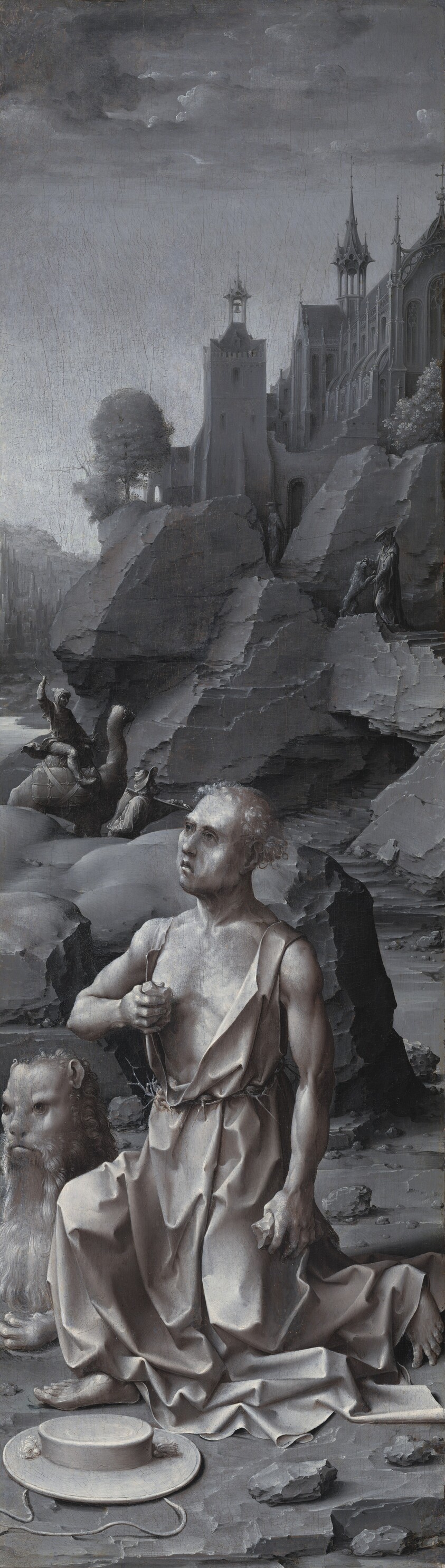 Saint Jerome Penitent [right panel]