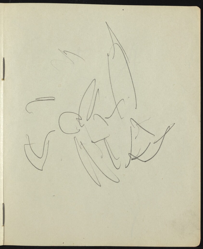 Dancers and Performers (Page from a Sketchbook)