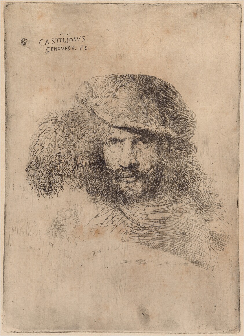 Self-Portrait(?), Wearing a Plumed Cap ["Portrait of Bernini"]