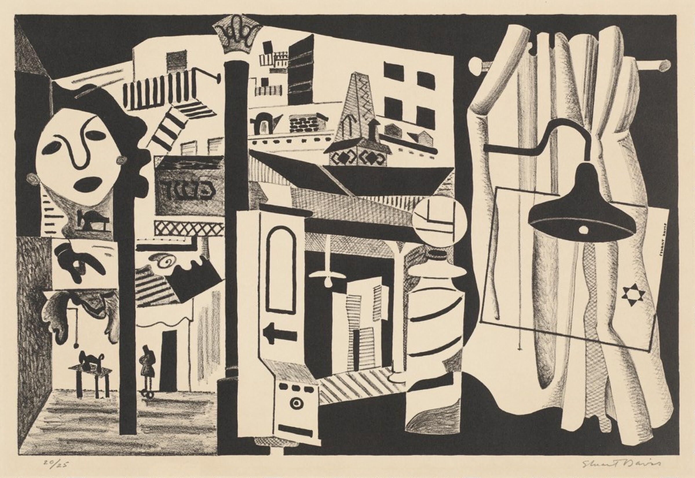 Sixth Avenue El, Stuart Davis, 1931