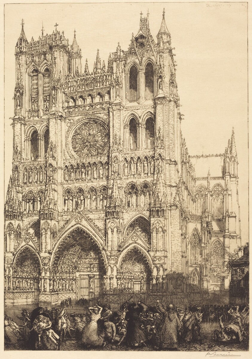Amiens Cathedral (Cathedrale d'Amiens - Jour d'inventaire)