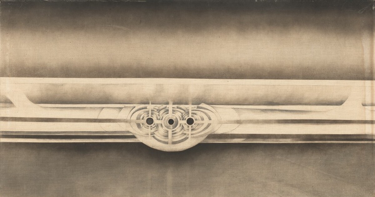 Abstract Black and White