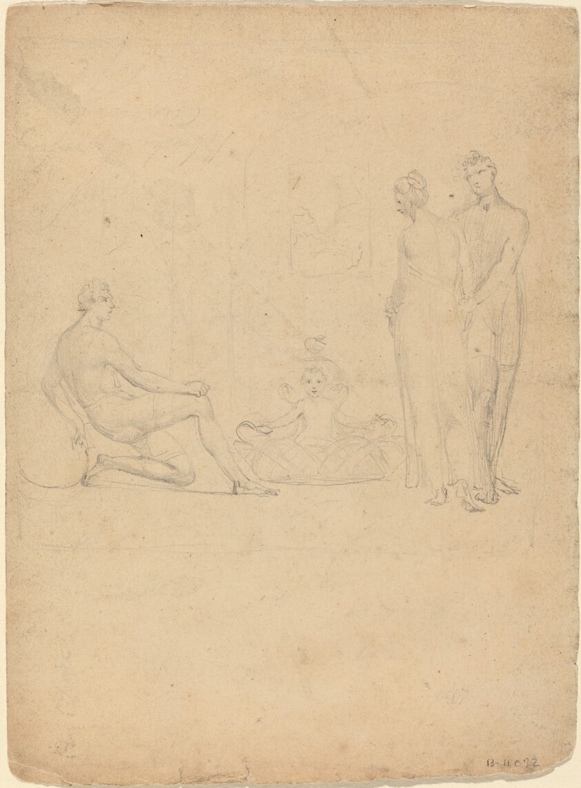 The Infant Hercules Throttling the Serpents