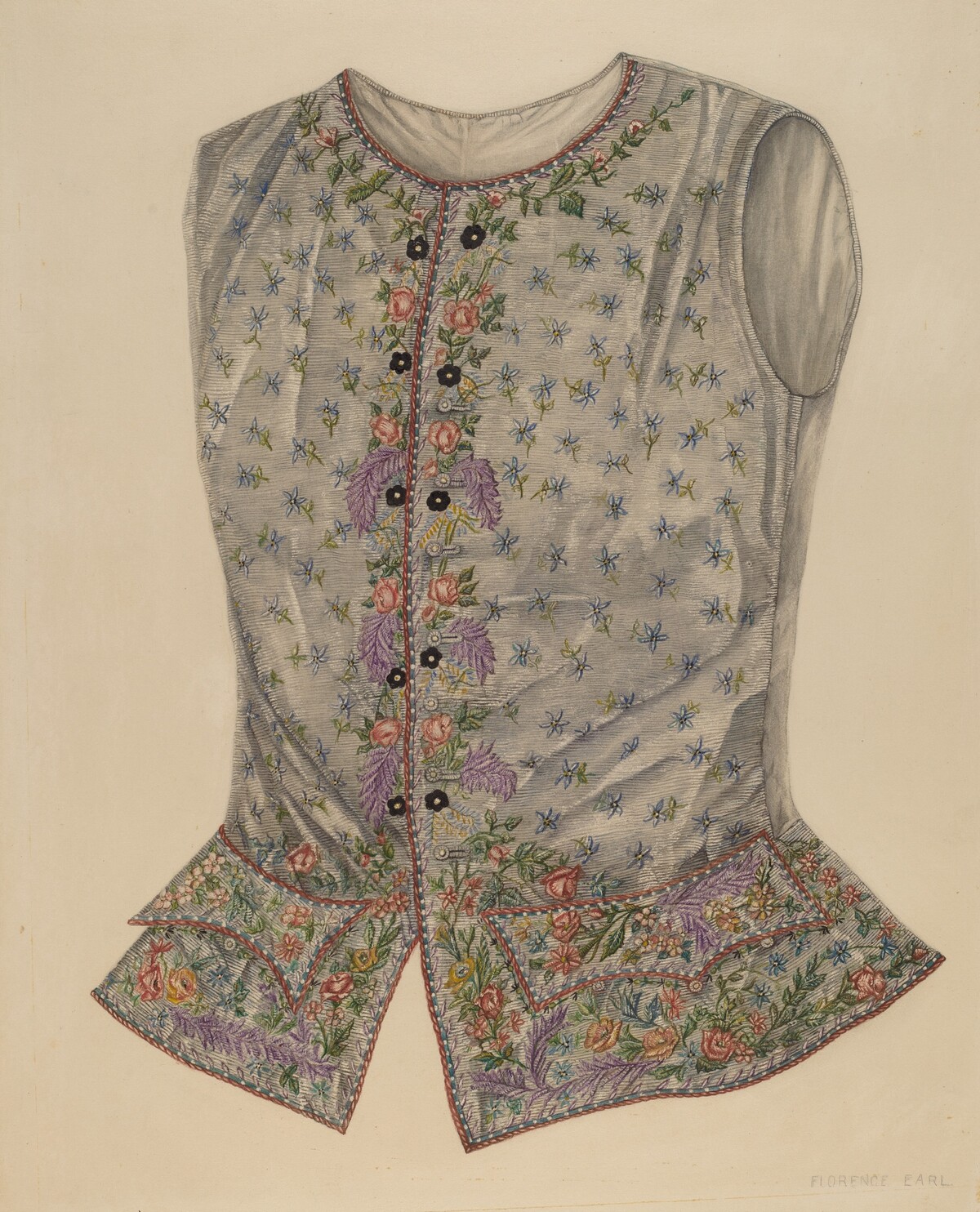 Silk Vest