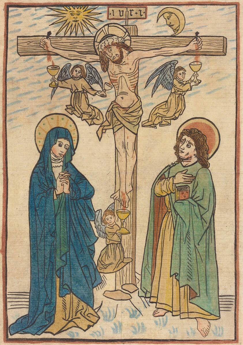 Christ on the Cross with Angels