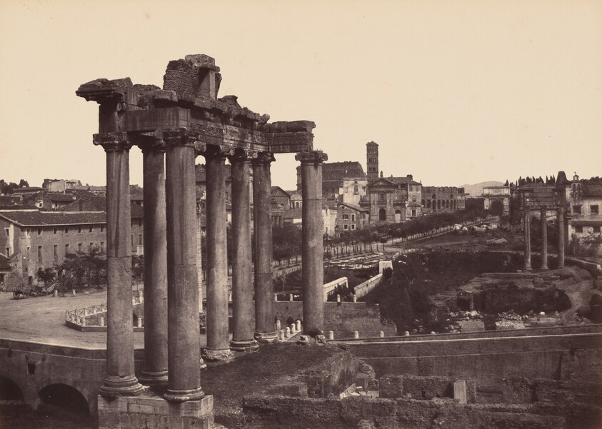 Rome, Vue Prise au Forum (Rome, View of the Forum)