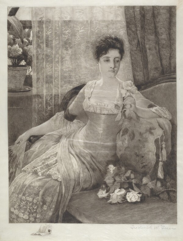 Untitled (Girl on a Couch)
