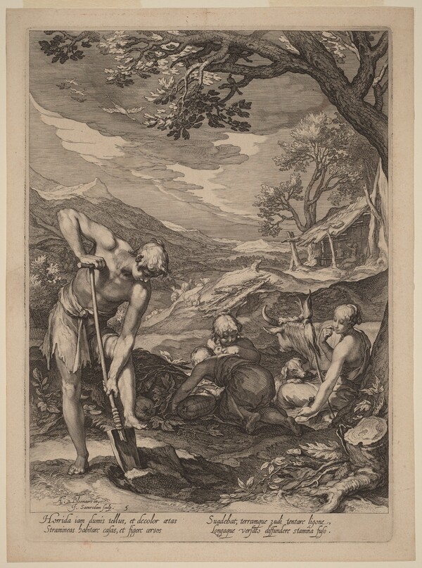 Adam and Eve Working