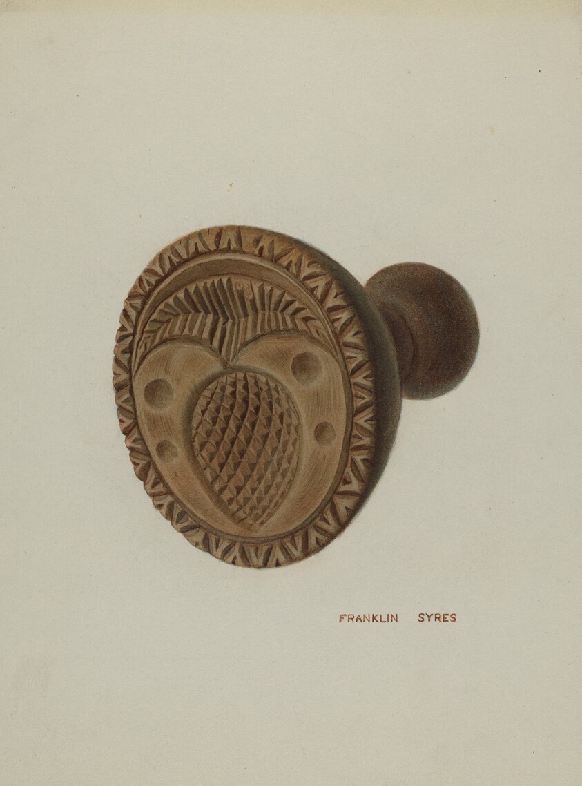 Pa. German Butter Mold