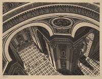 Inside Saint Peter's, Rome, M.C. Escher, 1935