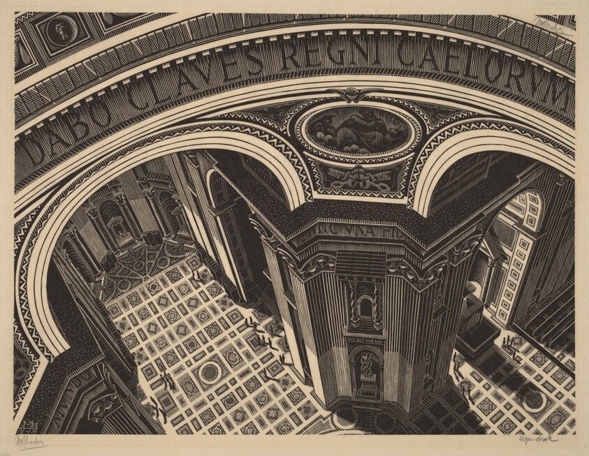 Inside Saint Peter's, Rome