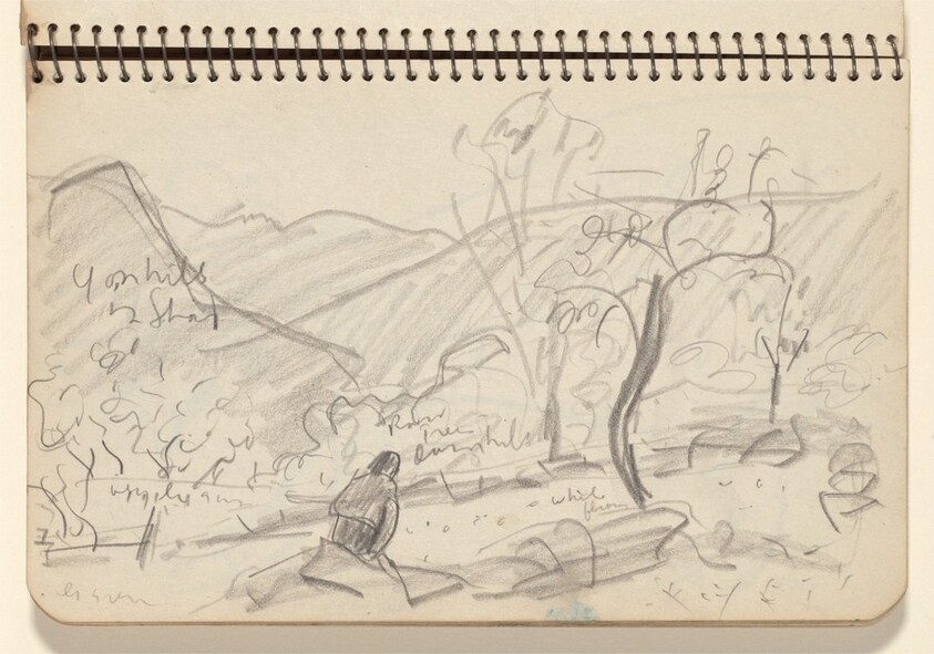 Figure in a Landscape