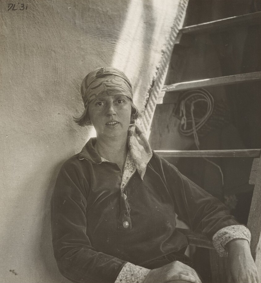 Dorothy Brett, Painter, Taos, New Mexico