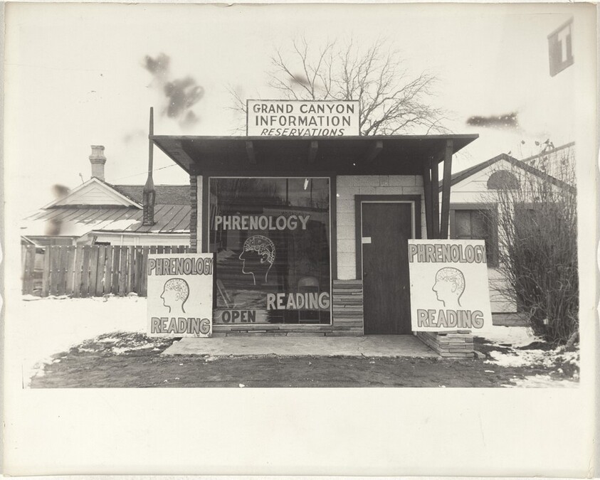 Sign, "Phrenology"--Grand Canyon, Arizona